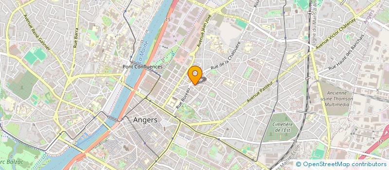 localisation de l'entreprise MONSIEUR FRANCOIS COCHARD à ANGERS