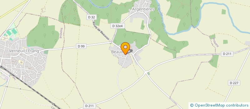 localisation de l'entreprise MONSIEUR FRANCOIS COCHIN  BEAUVOIR