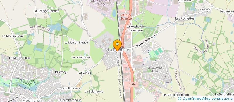 localisation de l'entreprise MONSIEUR FRANCOIS COGNIET à LE POIRE-SUR-VIE