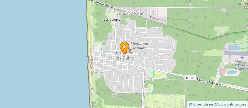 localisation de l'entreprise MONSIEUR FRANCOIS COHIDON  VENDAYS-MONTALIVET