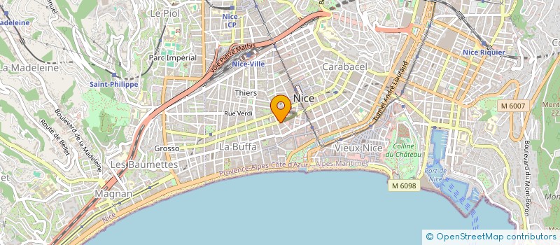 localisation de l'entreprise MONSIEUR FRANCOIS COLIN à NICE