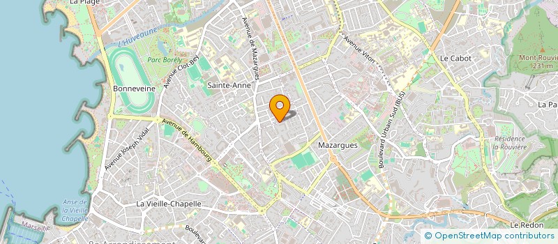 localisation de l'entreprise MONSIEUR FRANCOIS COLINET à MARSEILLE 8EME