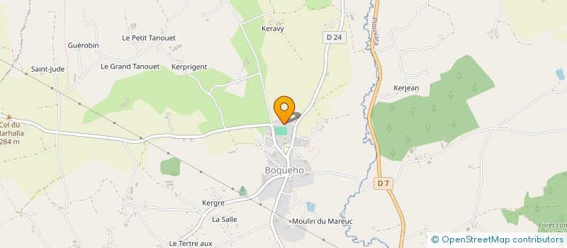 localisation de l'entreprise MONSIEUR FRANCOIS COLLET  CHATELAUDREN-PLOUAGAT