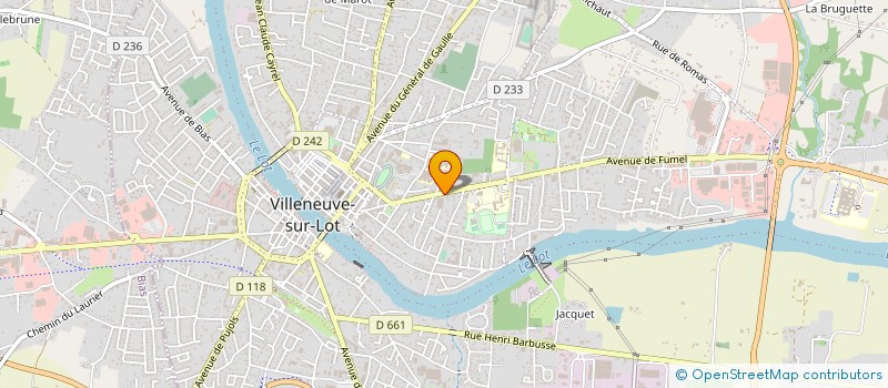 localisation de l'entreprise MONSIEUR FRANCOIS COLLET à VILLENEUVE-SUR-LOT