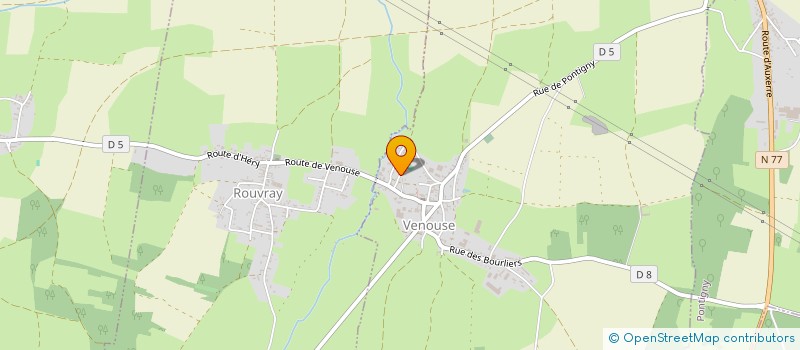 localisation de l'entreprise MONSIEUR FRANCOIS COLLET  VENOUSE