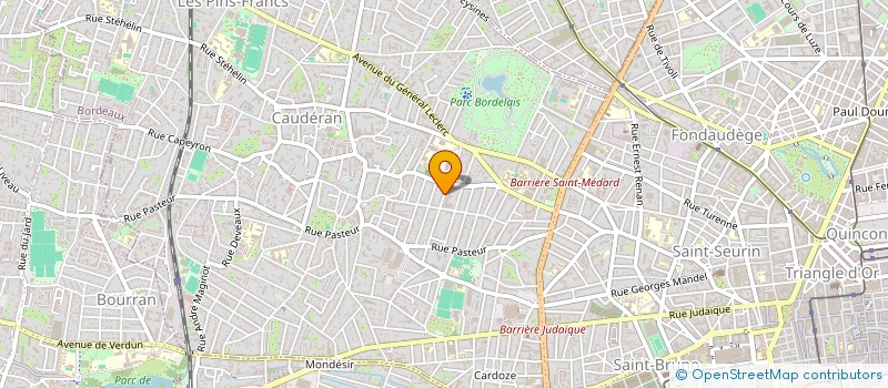 localisation de l'entreprise MONSIEUR FRANCOIS COLLET  BORDEAUX