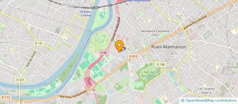 localisation de l'entreprise MONSIEUR FRANCOIS COLLET à RUEIL-MALMAISON