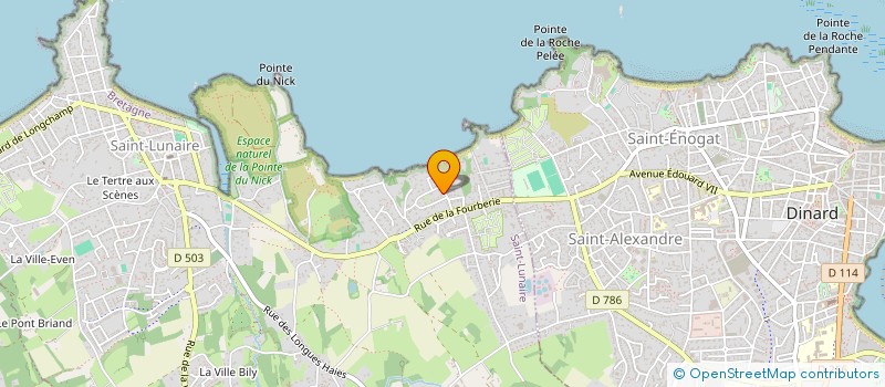 localisation de l'entreprise MONSIEUR FRANCOIS COLLET  DINARD