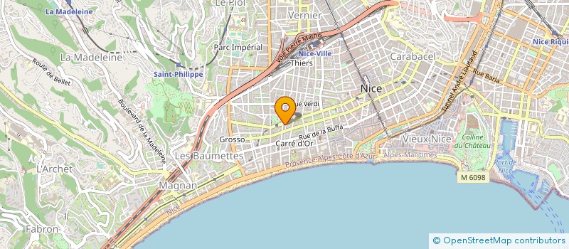 localisation de l'entreprise MONSIEUR FRANCOIS COLOMB à NICE