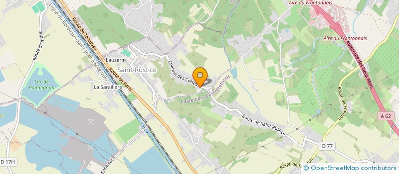 localisation de l'entreprise MONSIEUR FRANCOIS COLOMBA  SAINT-RUSTICE