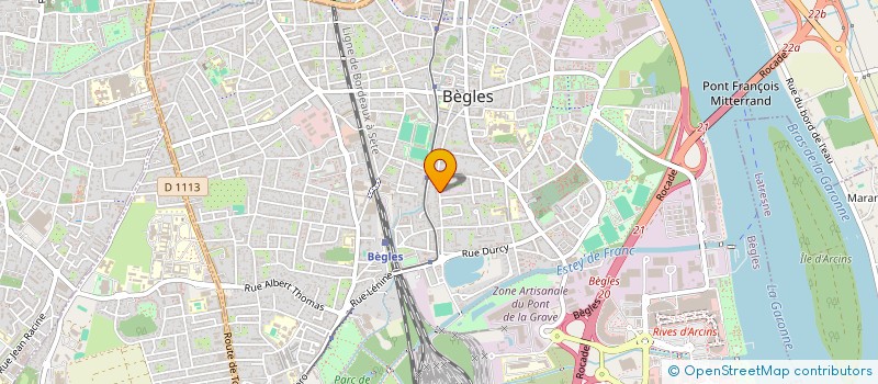 localisation de l'entreprise MONSIEUR FRANCOIS COMBARNOUS à BEGLES