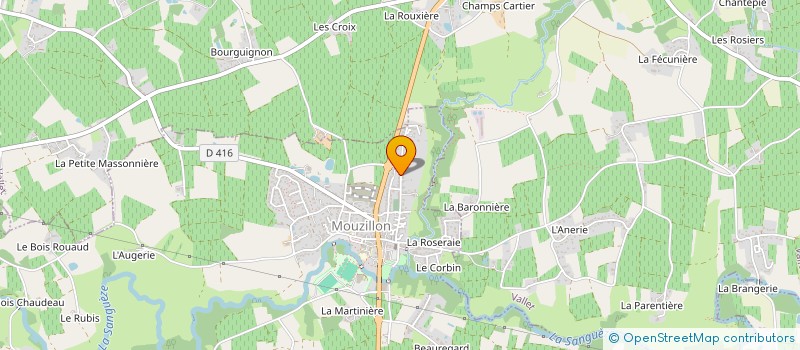 localisation de l'entreprise MONSIEUR FRANCOIS COMBEAU  MOUZILLON