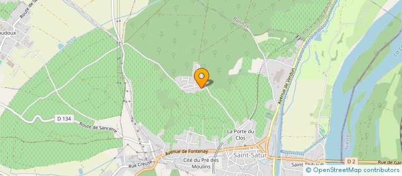 localisation de l'entreprise MONSIEUR FRANCOIS COMBEMOREL  SAINT-SATUR