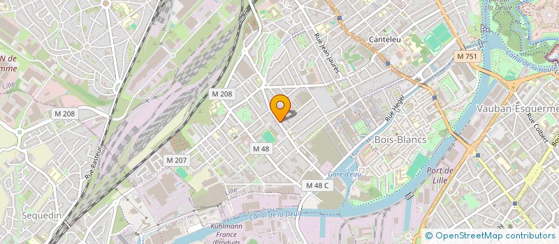 localisation de l'entreprise MONSIEUR FRANCOIS COMMUN à LILLE