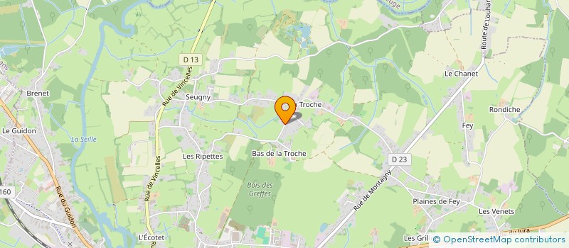 localisation de l'entreprise MONSIEUR FRANCOIS COMPARET à LOUHANS