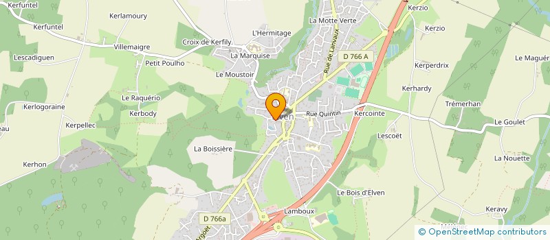 localisation de l'entreprise MONSIEUR FRANCOIS CONAN à ELVEN