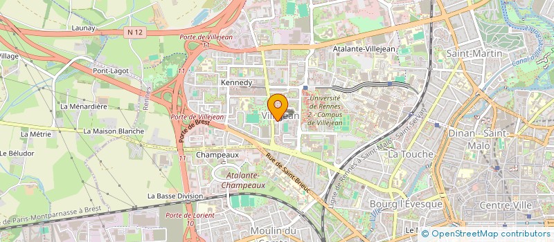 localisation de l'entreprise MONSIEUR FRANCOIS CONNEN  RENNES