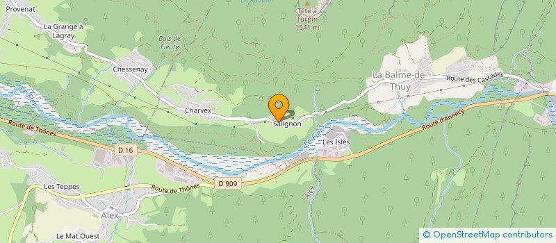 localisation de l'entreprise MONSIEUR FRANCOIS CONTAT  LA BALME-DE-THUY