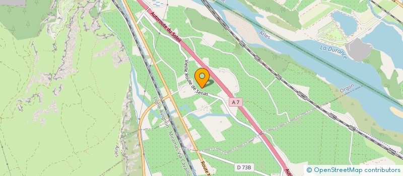 localisation de l'entreprise MONSIEUR FRANCOIS CONTRERAS  ORGON