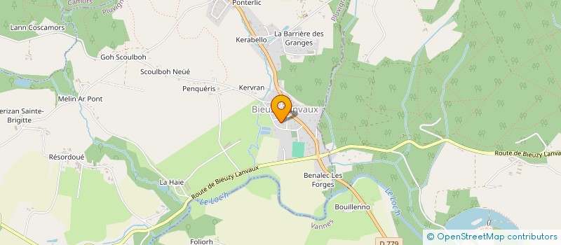 localisation de l'entreprise MONSIEUR FRANCOIS CORBILLE  PLUVIGNER