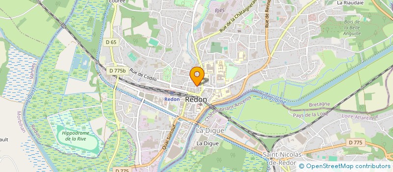 localisation de l'entreprise MONSIEUR FRANCOIS CORLAY à REDON