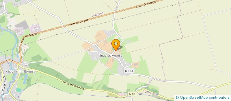 localisation de l'entreprise MONSIEUR FRANCOIS CORRUBLE  OUVILLE-LA-RIVIERE