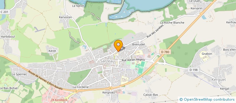 localisation de l'entreprise MONSIEUR FRANCOIS CORSION  SARZEAU