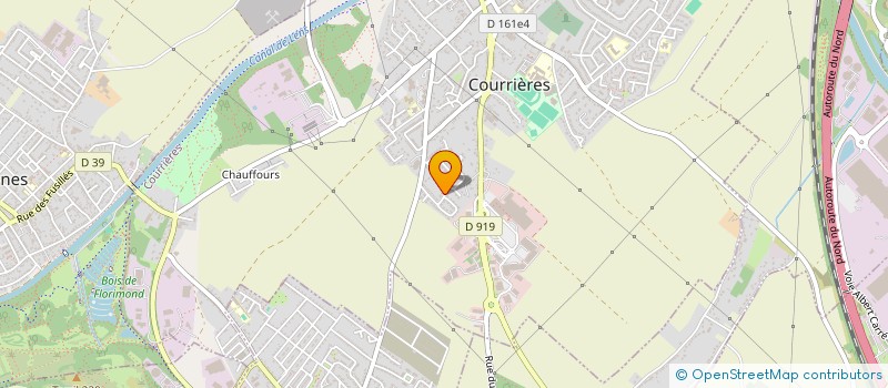 localisation de l'entreprise MONSIEUR FRANCOIS CORTEQUISSE à COURRIERES