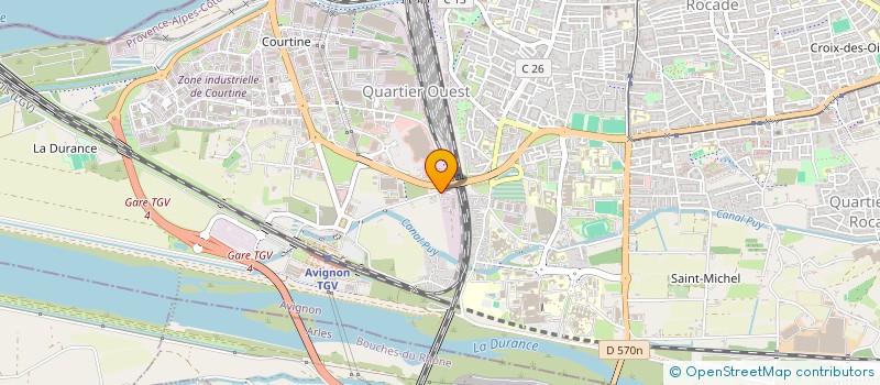 localisation de l'entreprise MONSIEUR FRANCOIS CORTES  AVIGNON