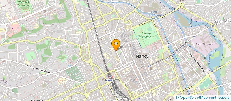 localisation de l'entreprise MONSIEUR FRANCOIS COSSIN  NANCY