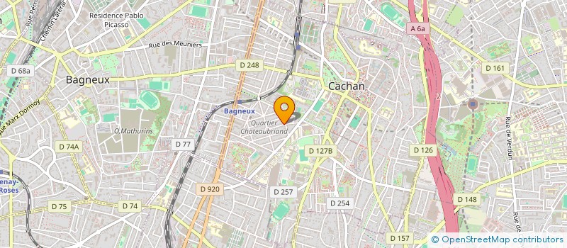 localisation de l'entreprise MONSIEUR FRANCOIS COSTA à CACHAN