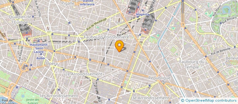 localisation de l'entreprise MONSIEUR FRANCOIS COTINAT  PARIS