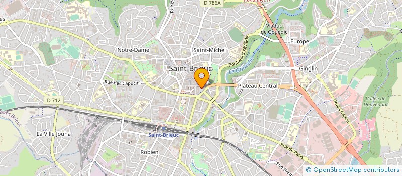 localisation de l'entreprise MONSIEUR FRANCOIS COTTON à SAINT-BRIEUC