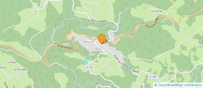 localisation de l'entreprise MONSIEUR FRANCOIS COTTREEL  ALBIGNAC