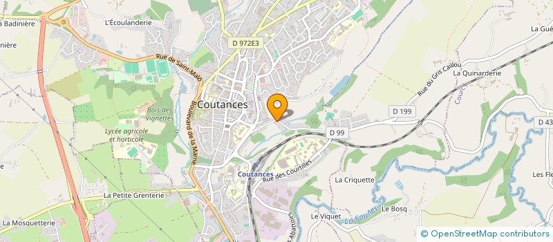 localisation de l'entreprise MONSIEUR FRANCOIS COULLERAY à COUTANCES