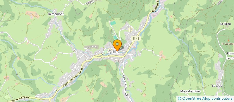 localisation de l'entreprise MONSIEUR FRANCOIS COUREL  COLMAR