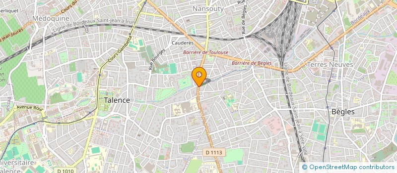 localisation de l'entreprise MONSIEUR FRANCOIS COURRECH à BEGLES