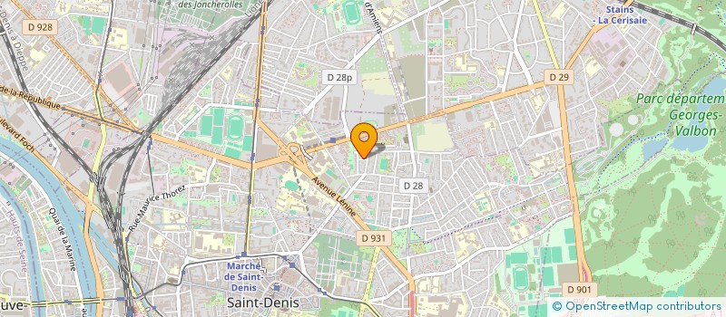 localisation de l'entreprise MONSIEUR FRANCOIS COUSIN à SAINT-DENIS