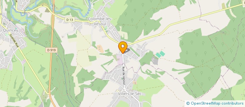 localisation de l'entreprise MONSIEUR FRANCOIS COUTELLE  DAMPVALLEY-LES-COLOMBE