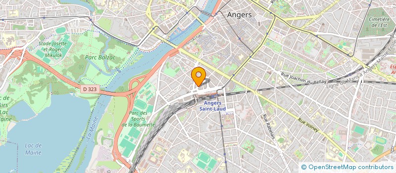 localisation de l'entreprise MONSIEUR FRANCOIS COUTOLLEAU à ANGERS
