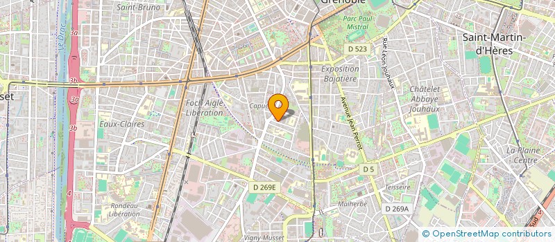 localisation de l'entreprise MONSIEUR FRANCOIS CROISILLE à GRENOBLE