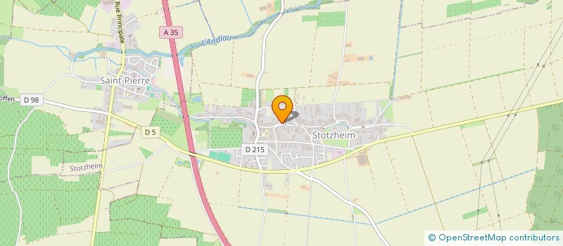 localisation de l'entreprise MONSIEUR FRANCOIS CROMER  STOTZHEIM