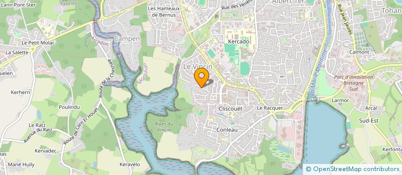 localisation de l'entreprise MONSIEUR FRANCOIS CROZON à VANNES