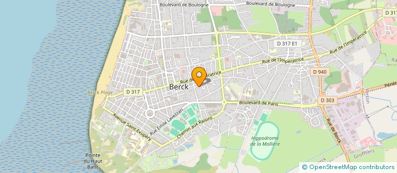 localisation de l'entreprise MONSIEUR FRANCOIS CRUYPENYNCK à BERCK