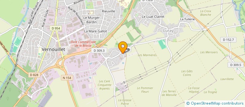 localisation de l'entreprise MONSIEUR FRANCOIS CZODOR à VERNOUILLET