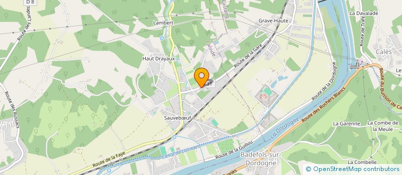 localisation de l'entreprise MONSIEUR FRANCOIS D'ABBADIE D'ARRAST à LALINDE