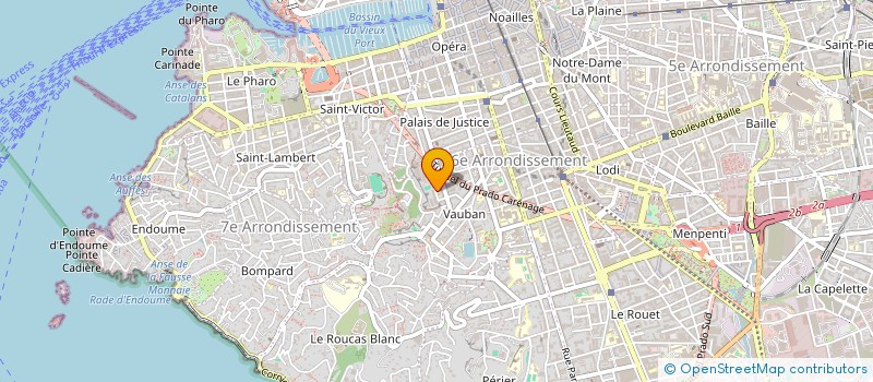 localisation de l'entreprise MONSIEUR FRANCOIS D'ARCO à MARSEILLE