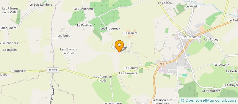 localisation de l'entreprise MONSIEUR FRANCOIS D'HARCOURT à COURTOMER