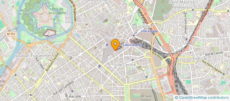 localisation de l'entreprise MONSIEUR FRANCOIS D'HERBOMEZ à LILLE