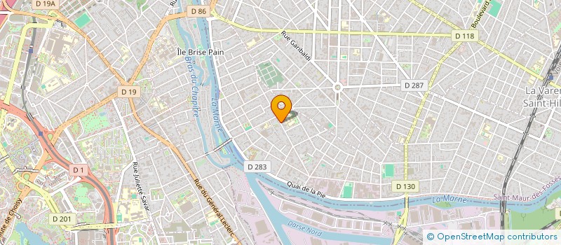 localisation de l'entreprise MONSIEUR FRANCOIS DA CRUZ à SAINT-MAUR-DES-FOSSES